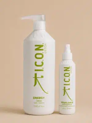 ICON Detox ENERGY Litro + REBALANCE · Limpieza Profunda y Protección Diaria